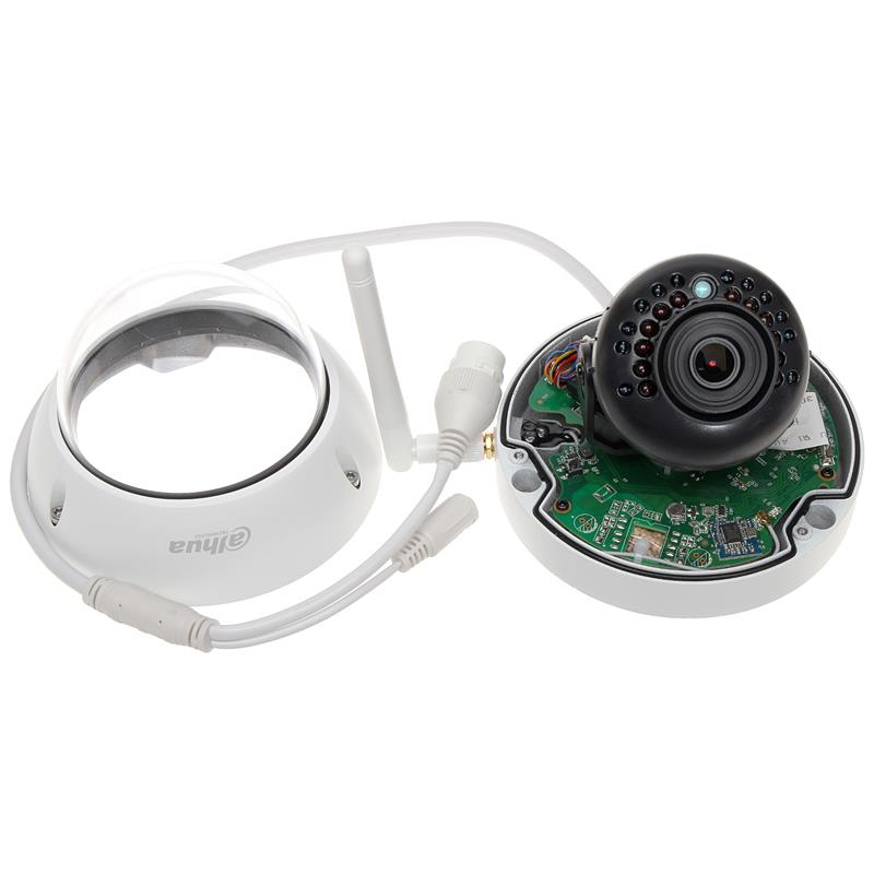 VANDALOODPORNA KAMERA IP IPC-HDBW1235E-W-0280B Wi-Fi - 1080p 2.8 mm DAHUA