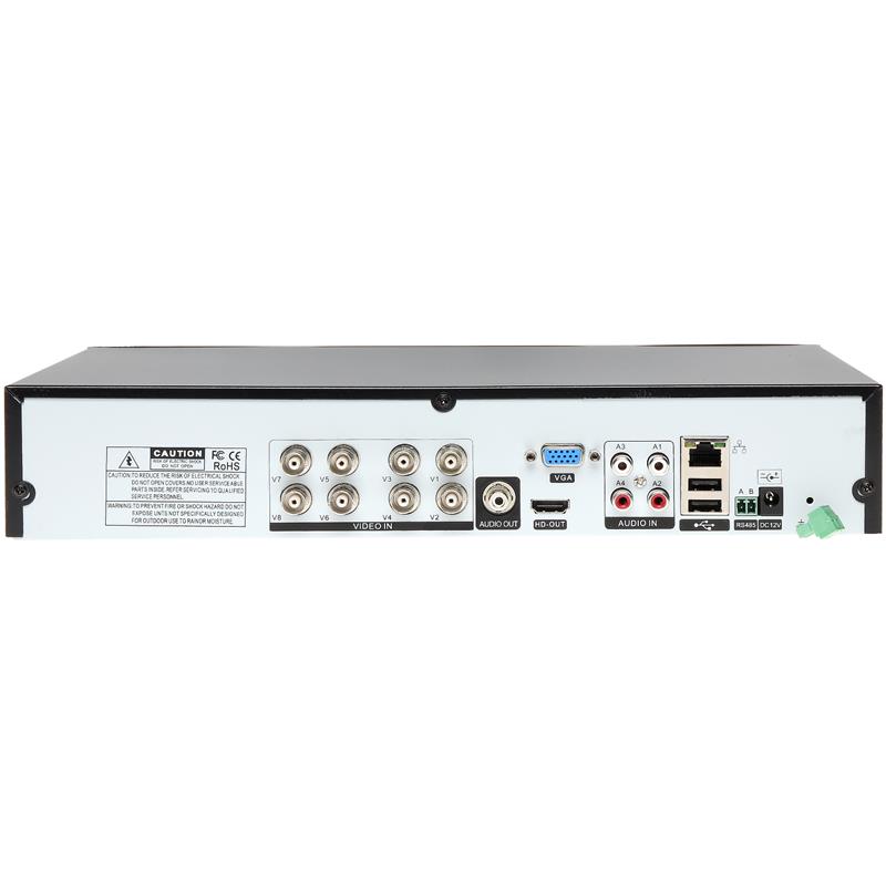 REGISTRATOR AHD, HD-CVI, HD-TVI, CVBS, TCP/IP HYBRO-H826E 8 KANALOV